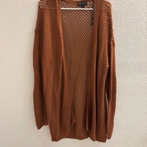 Forever 21 Brown Knit Cardigan Sweater